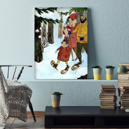 Family Atmosphere - Full Round Drill Diamond Painting 30*40CM