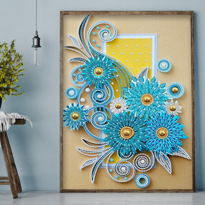 Daisy - Special Shaped Drill Diamond Painting 30*40CM