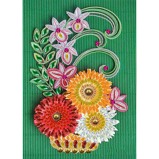 Daisy - Special Shaped Drill Diamond Painting 30*40CM