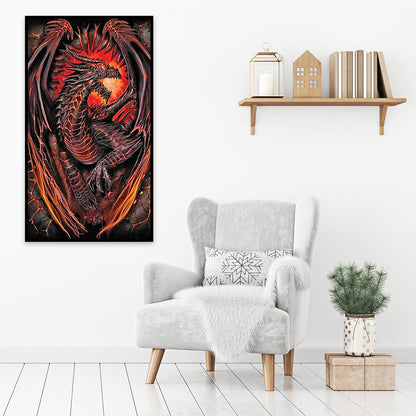 Dragon - Full Round Drill Diamond Painting 45*80CM