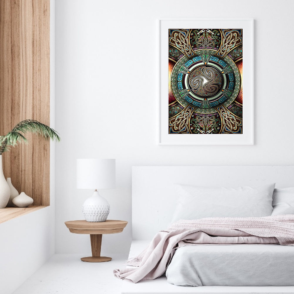 Abstract - Full Round Drill Diamond Painting 45*70CM