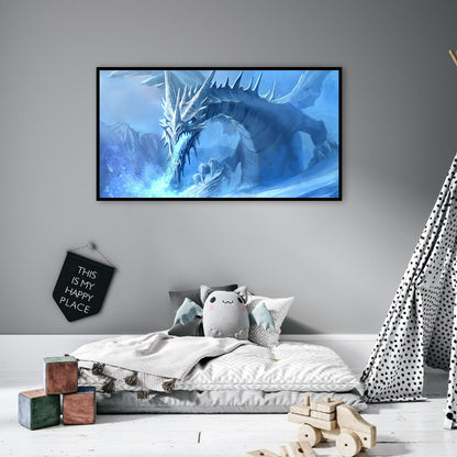 Dragon Spitfire - Full Round Drill Diamond Painting 75*40CM