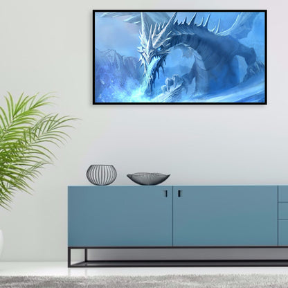 Dragon Spitfire - Full Round Drill Diamond Painting 75*40CM