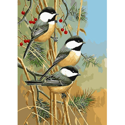 Bird - Full Round Drill Diamond Painting 30*40CM