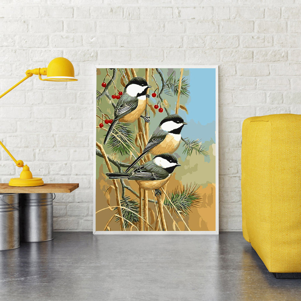 Bird - Full Round Drill Diamond Painting 30*40CM