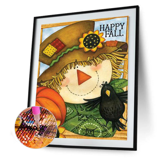 Halloween - Full Round Drill Diamond Painting 30*40CM