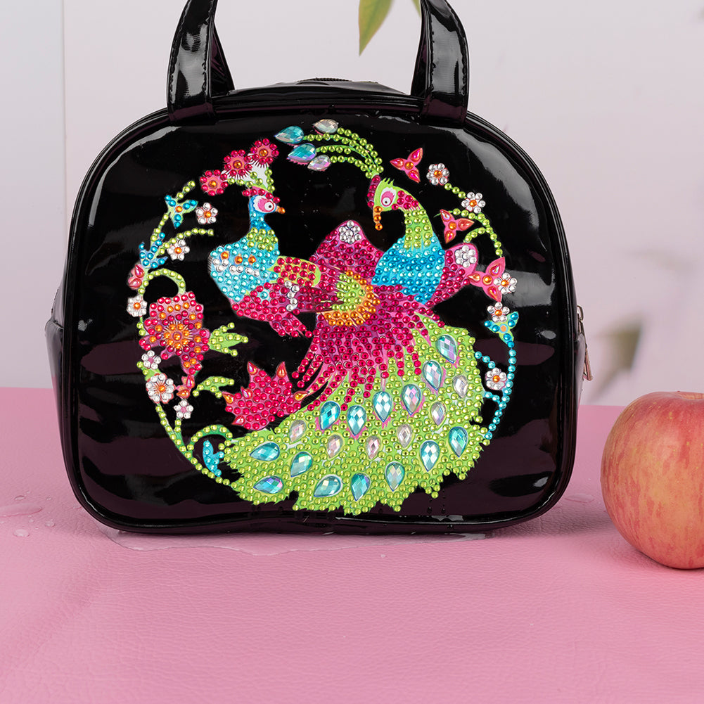 Diamond Painting Point Drill Lunch Bag Mosaic Embroidery Storage Container