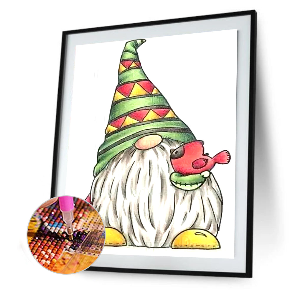 Gnome Goblin - Full Round Drill Diamond Painting 30*40CM