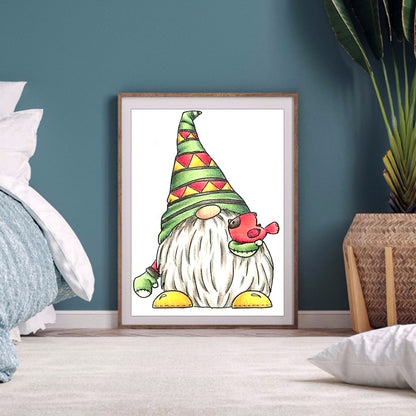 Gnome Goblin - Full Round Drill Diamond Painting 30*40CM