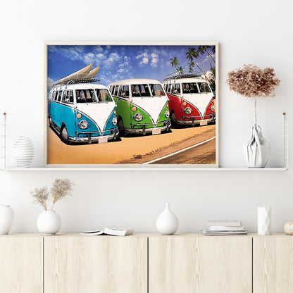 Car - Full Round Drill Diamond Painting 35*25CM