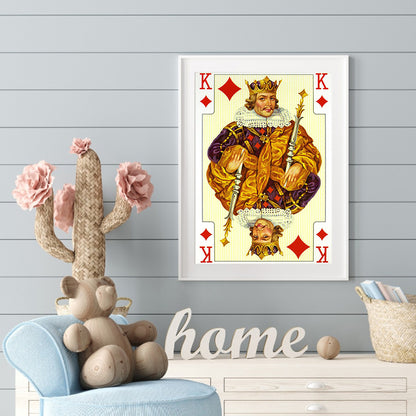 Playing Cards - Full Round Drill Diamond Painting 30*40CM