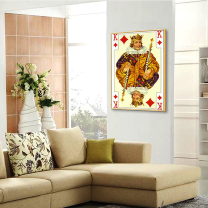 Playing Cards - Full Round Drill Diamond Painting 30*40CM
