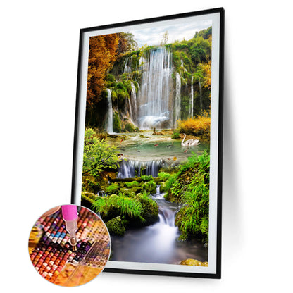 Nature Scenery - Full Round Drill Diamond Painting 40*80CM