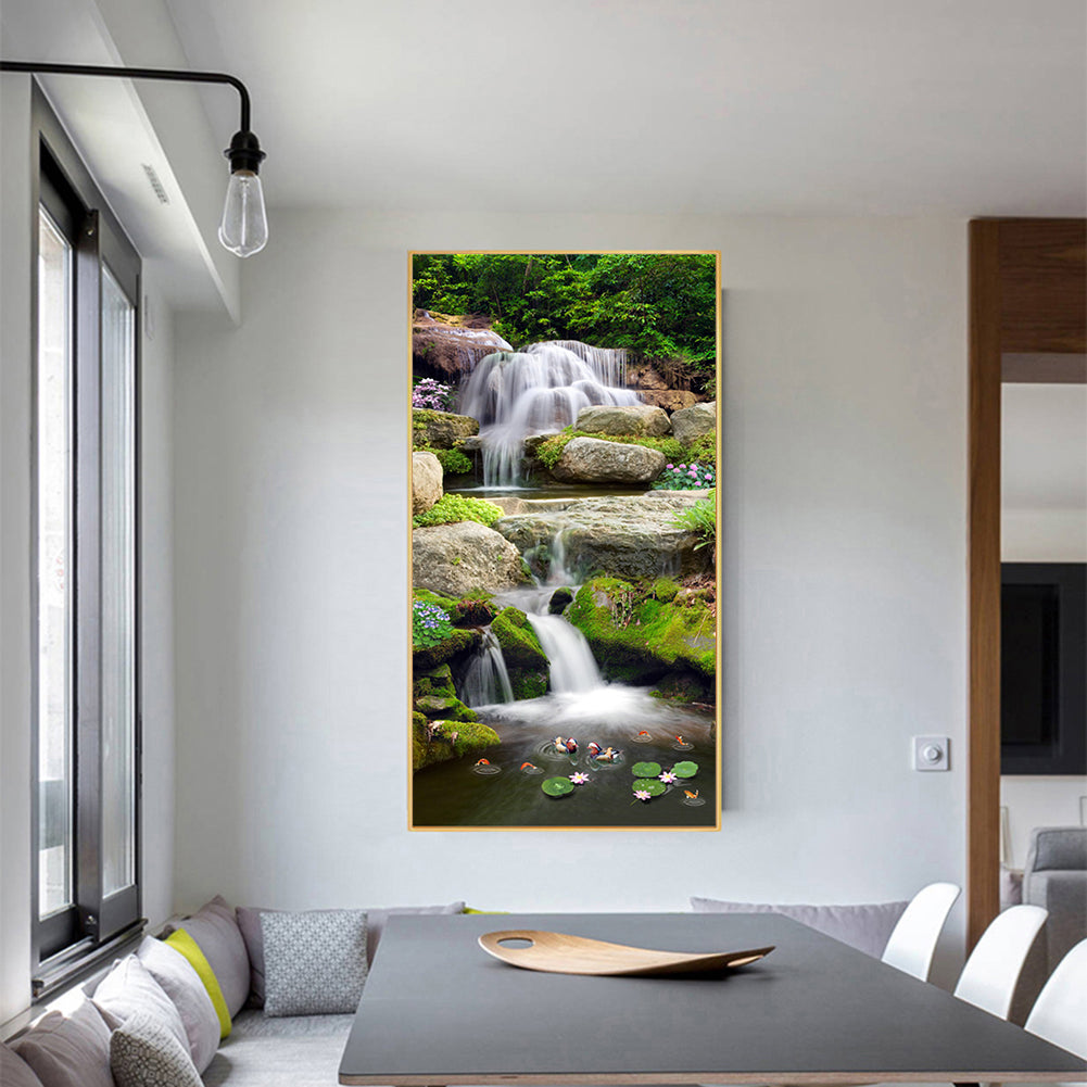 Nature Scenery - Full Round Drill Diamond Painting 40*80CM