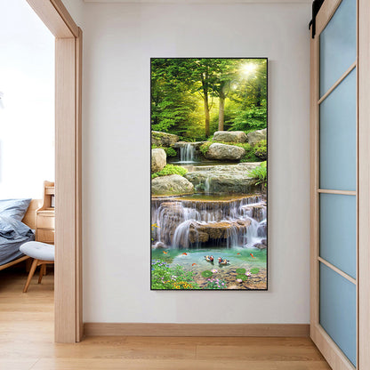 Nature Scenery - Full Round Drill Diamond Painting 40*80CM