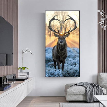 Deer - Full Round Drill Diamond Painting 40*80CM