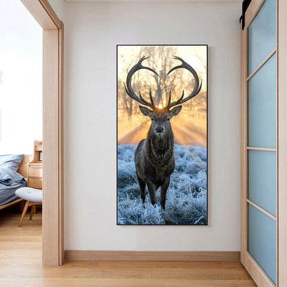 Deer - Full Round Drill Diamond Painting 40*80CM