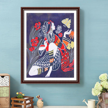 Beauty Figure - Special Shaped Drill Diamond Painting 30*40CM