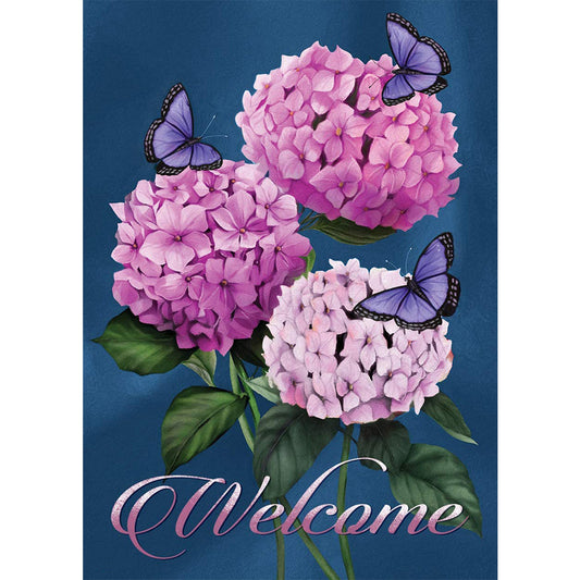 Butterfly Flowers - Full Round Drill Diamond Painting 30*40CM