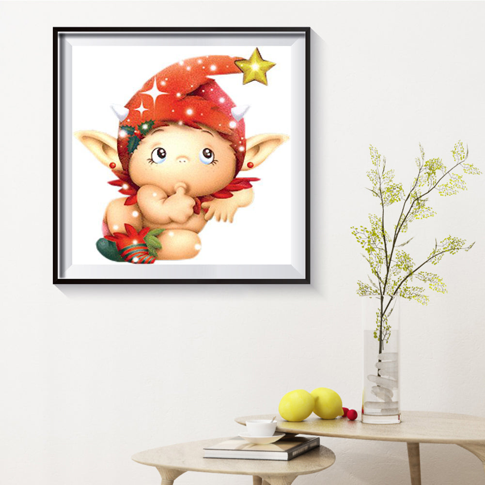 Elf Child - Full Round Drill Diamond Painting 40*40CM