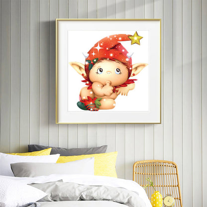 Elf Child - Full Round Drill Diamond Painting 40*40CM