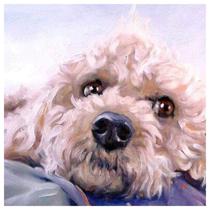 Puppy - Full Square Drill Diamond Painting 30*30CM