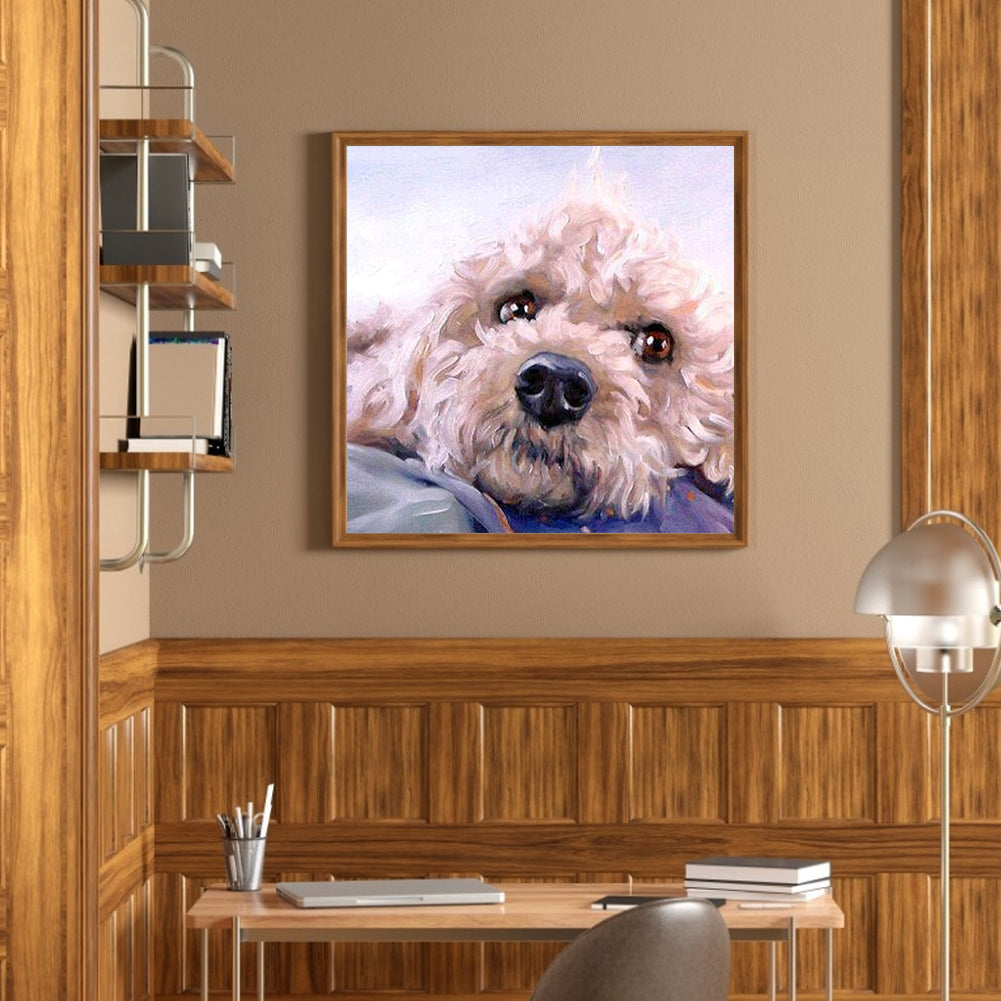 Puppy - Full Square Drill Diamond Painting 30*30CM