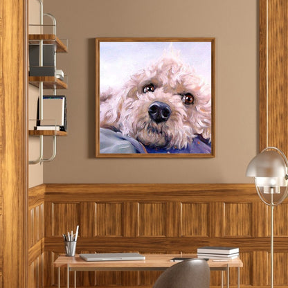 Puppy - Full Square Drill Diamond Painting 30*30CM