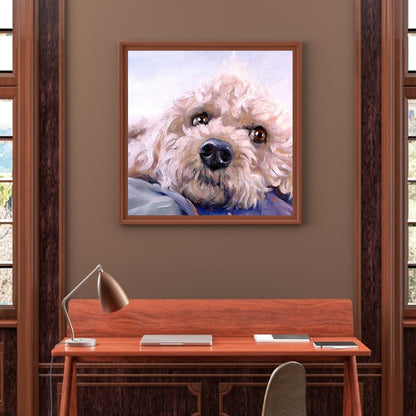 Puppy - Full Square Drill Diamond Painting 30*30CM