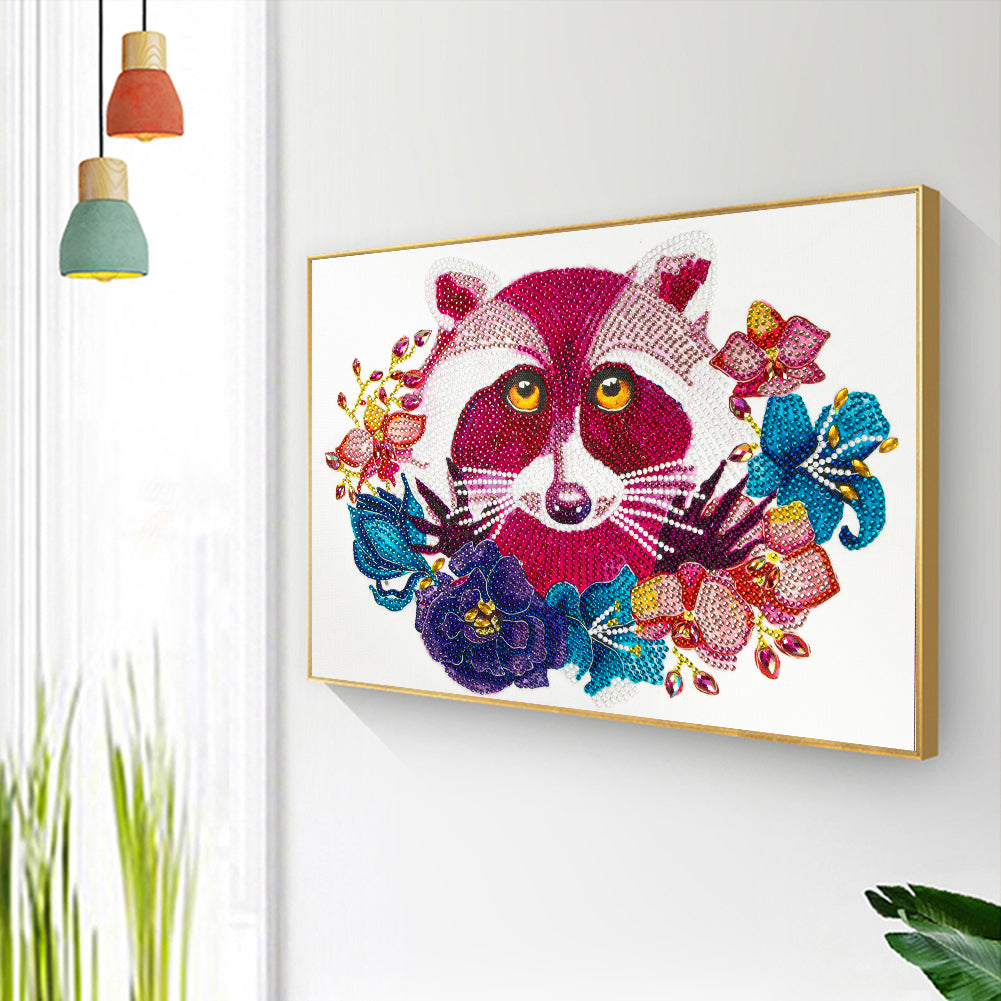 Bear - Special Shaped Drill Diamond Painting 40*30CM