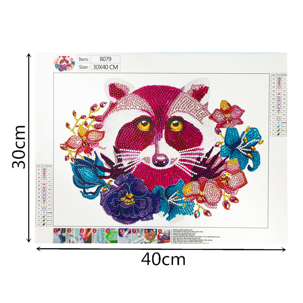 Bear - Special Shaped Drill Diamond Painting 40*30CM