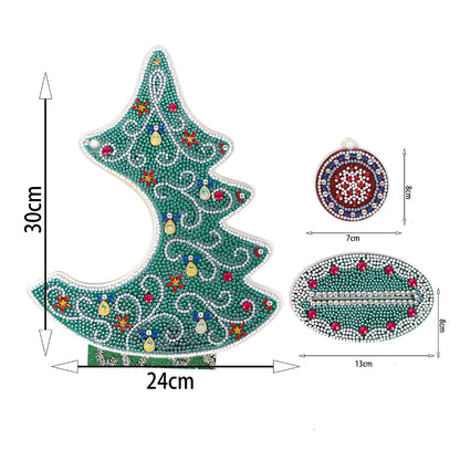 Crystal Christmas Tree Craft DIY Diamond Painting Kit Home Ornaments Gifts