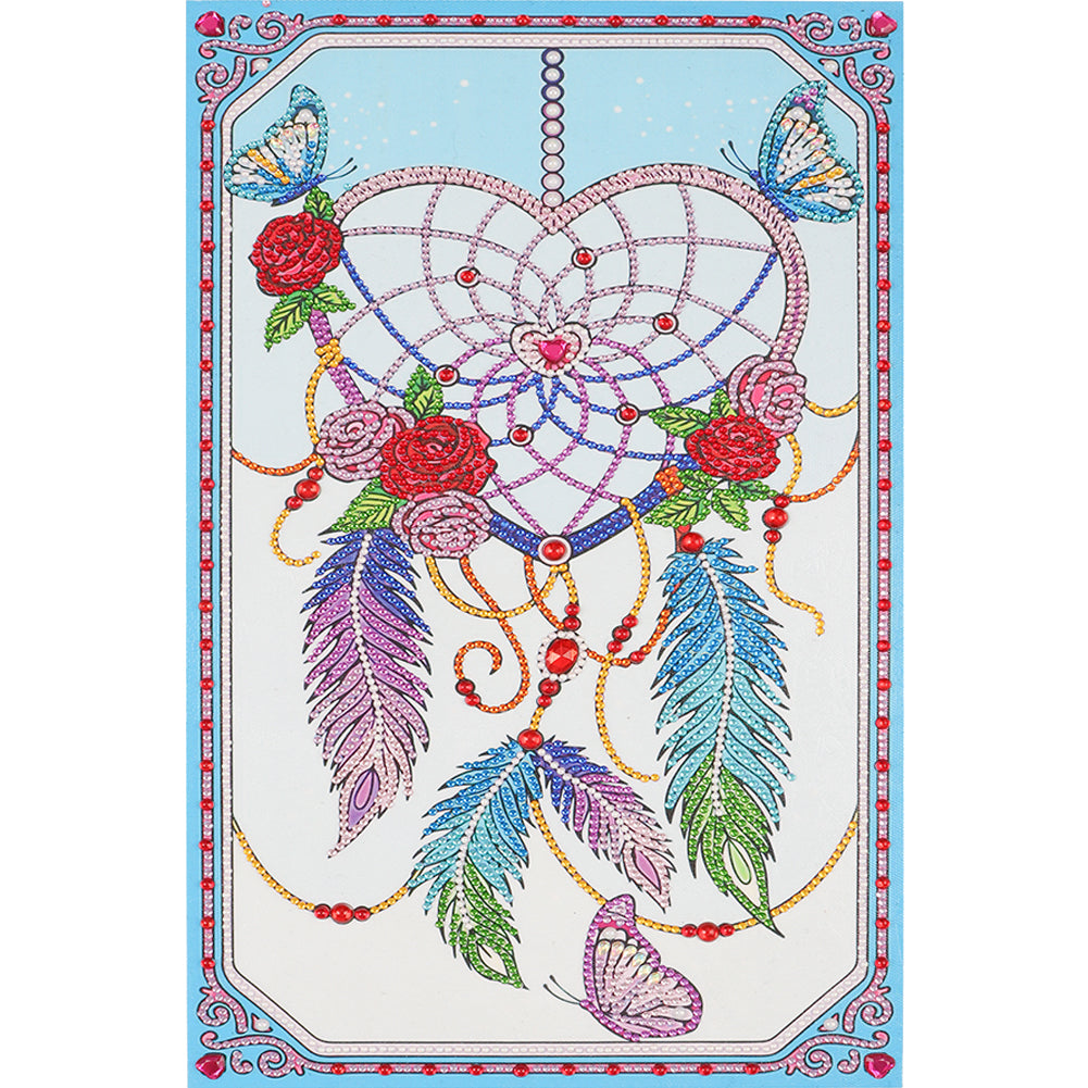 Dream Catcher - Special Shaped Drill Diamond Painting 30*40CM