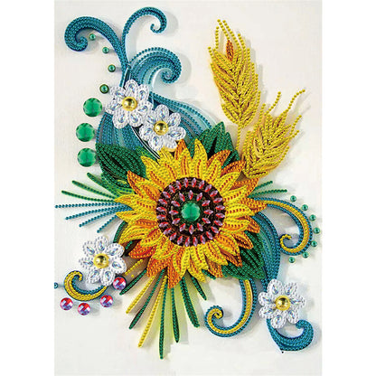 Quilling Paper - Special Shaped Drill Diamond Painting 30*40CM