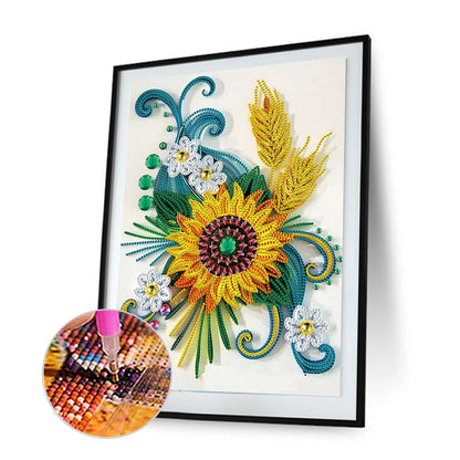 Quilling Paper - Special Shaped Drill Diamond Painting 30*40CM