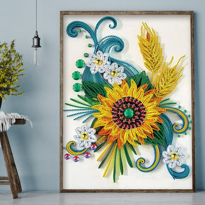 Quilling Paper - Special Shaped Drill Diamond Painting 30*40CM