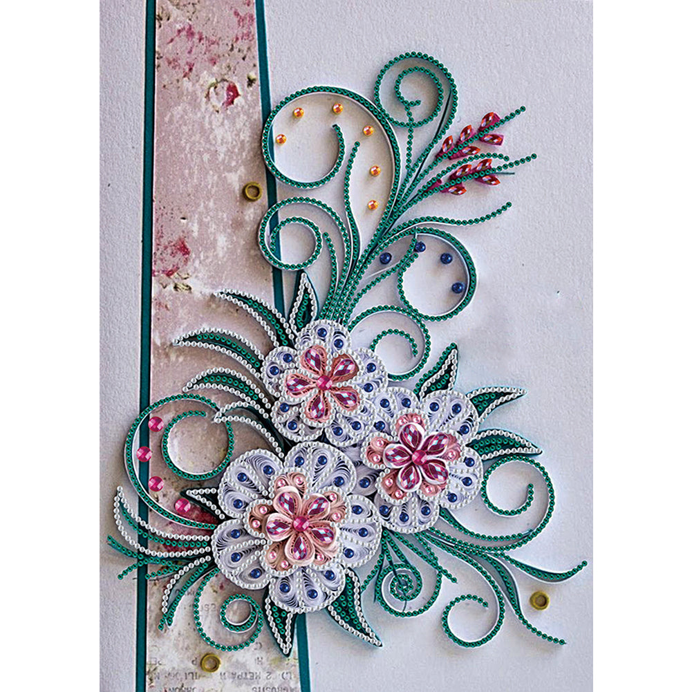 Quilling Paper - Special Shaped Drill Diamond Painting 30*40CM