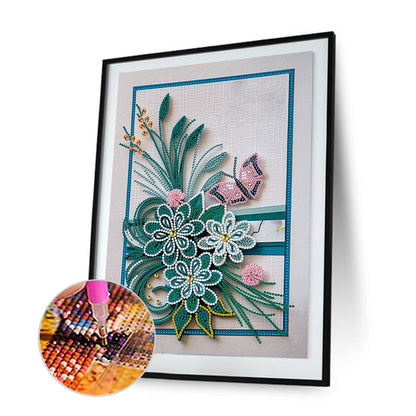 Quilling Paper - Special Shaped Drill Diamond Painting 30*40CM