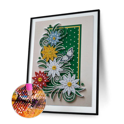 Quilling Paper - Special Shaped Drill Diamond Painting 30*40CM