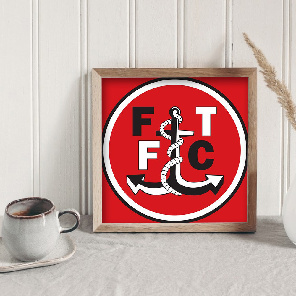 Fleetwood logo - Full Round Drill Diamond Painting 30*30CM