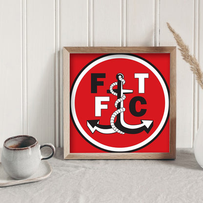 Fleetwood logo - Full Round Drill Diamond Painting 30*30CM