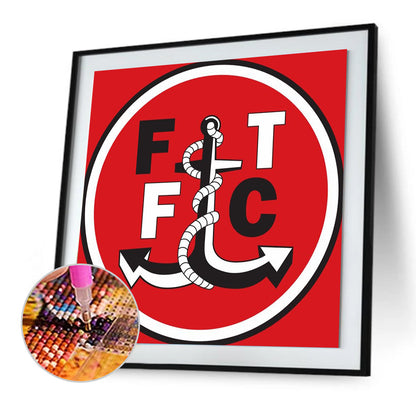 Fleetwood logo - Full Round Drill Diamond Painting 30*30CM