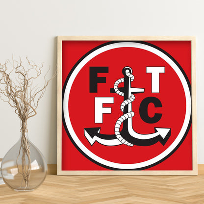 Fleetwood logo - Full Round Drill Diamond Painting 30*30CM