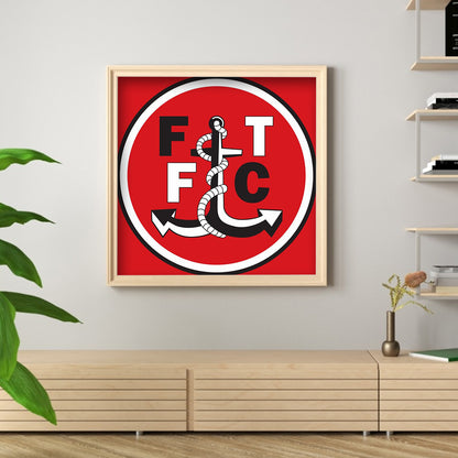 Fleetwood logo - Full Round Drill Diamond Painting 30*30CM