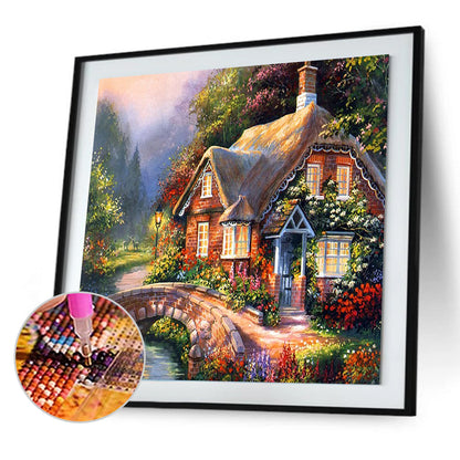 Countryside Landscape - Full Square Drill Diamond Painting 40*40CM