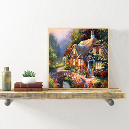 Countryside Landscape - Full Square Drill Diamond Painting 40*40CM