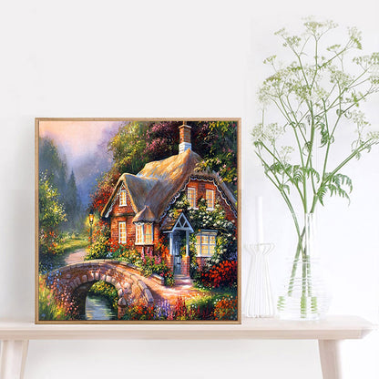 Countryside Landscape - Full Square Drill Diamond Painting 40*40CM