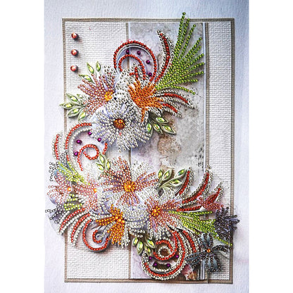 Flowers Plants - Special Shaped Drill Diamond Painting 30*40CM