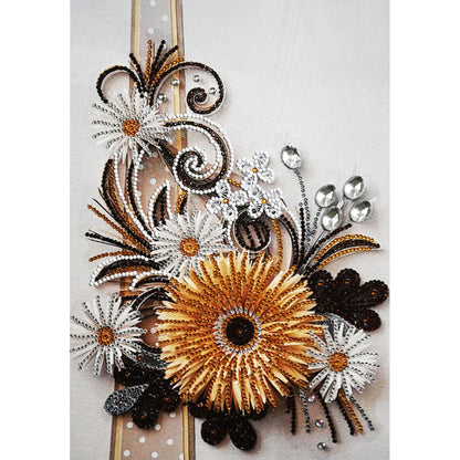 Flowers Plants - Special Shaped Drill Diamond Painting 30*40CM