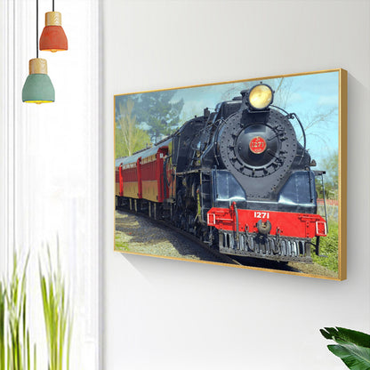 Train - Full Round Drill Diamond Painting 40*30CM